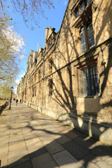Sidewalk in Oxford, United kingdom