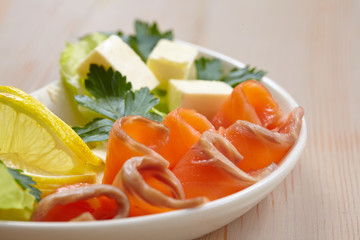 fish appetizer