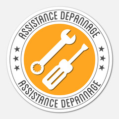 Logo assistance dépannage.