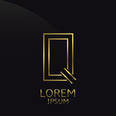 Golden Q Letter