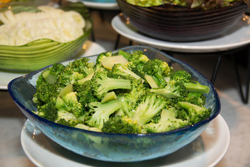Plate of Broccoli Salad