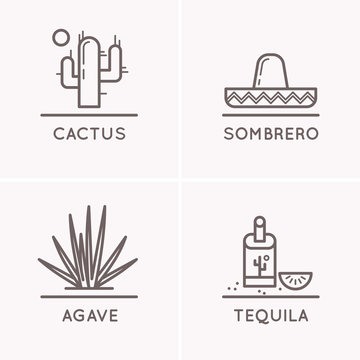 Mexico culture set