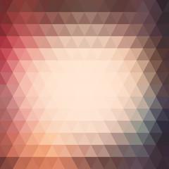 Obraz premium Triangle colorful abstract background