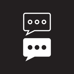 speech bubble icon