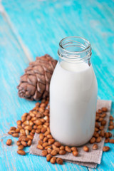 milk from the pine nuts