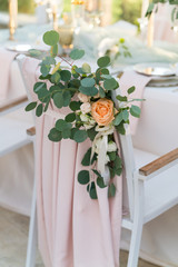 beautifully decorated table with flowers 