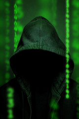 Hacker Computer Code Trojaner Netzwerk Passwort verschlüsselt