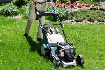 Modern lawn mower