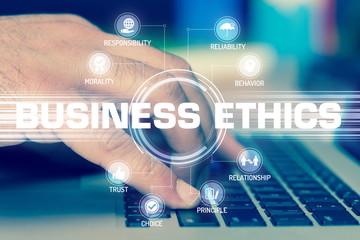 BUSINESS ETHICS TECHNOLOGY COMMUNICATION TOUCHSCREEN FUTURISTIC