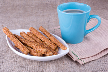 coffee with rusks