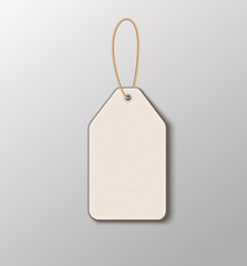 Vector illustration of price tag