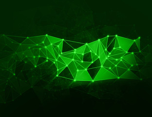 data deep learning hologram ai technology robotic, molecule of chemical, atom cell science,...