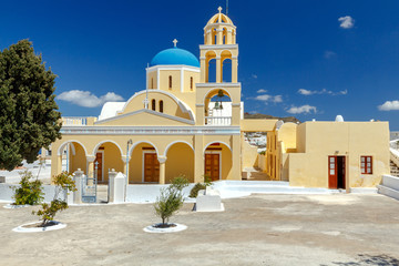 Fototapeta na wymiar Church of St. George. Santorini.
