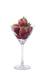 strawberries with chocolate fondue