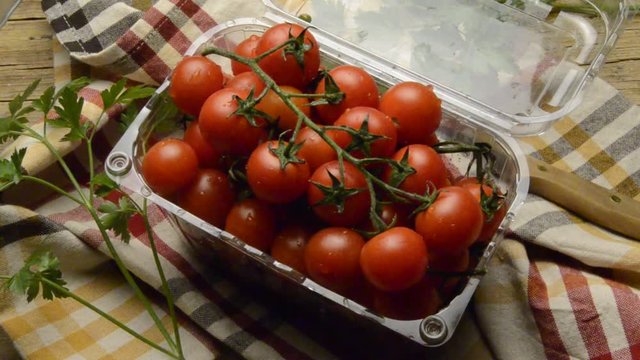 Solanum lycopersicum Tomate de Pachino Pomodoro ciliegino or pendolino طماطم Pomidor zwyczajny