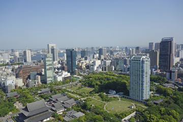 都市風景　お台場方面