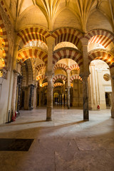 Fototapeta premium La Mezquita Cathedral in Cordoba, Spain. The cathedral was built