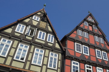 Fototapeta na wymiar Celle - Altstadthäuser
