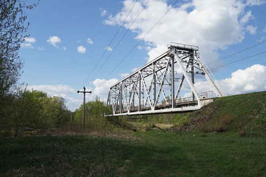 Fototapeta railroad bridge