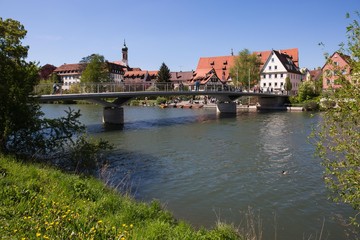 Fototapeta na wymiar Rottenburg am Neckar bei Tübingen