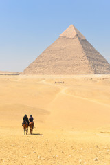Giza Pyramids in Cairo - Egypt