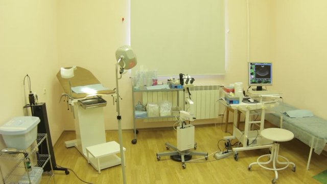 Gynecologic Cabinet in medical clinic