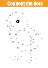 Connect the dots children game