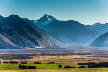 Hakatere Conservation Park with Mt. Potts View