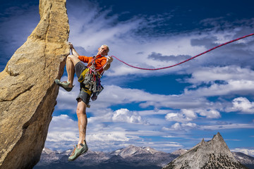 Climber on the edge. © Greg Epperson