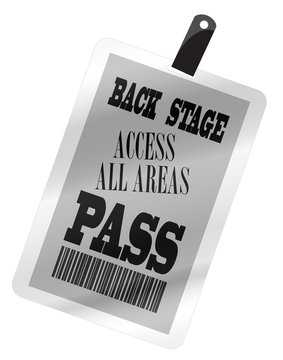 Backstage Pass Plastic