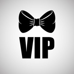 VIP design. Exclusive concept. Flat illustration