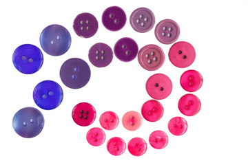 Many small original buttons