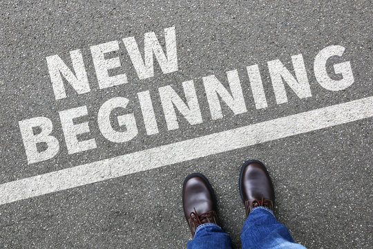 New Beginning Beginnings Old Life Future Past Goals Success Deci