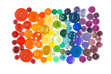 Many small original buttons