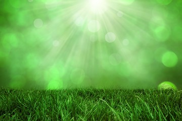 Fototapeta na wymiar Composite image of lawn 