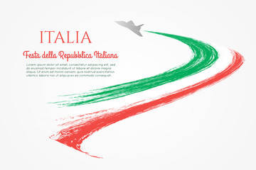 Festa della Repubblica Italiana. Italian Republic Holiday.