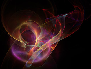 Abstract fractal background