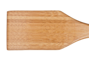 flat wooden spatula