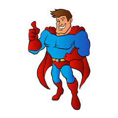 Cartoon Superhero 