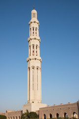 Fototapeta na wymiar Sultan Qaboos Grand Mosque