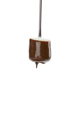 marshmallow  coated with  chocolate