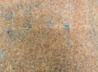 Rusty corrugated galvanize steel wall texture background