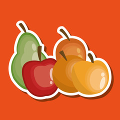 Healthy food design. organic food. natural product