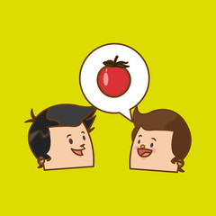 Healthy food design. organic food. natural product