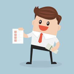 Easy money. flat design. vector