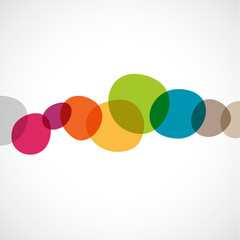 affiche bulle couleur