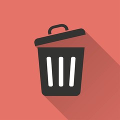 Bin - vector icon.