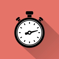 Stopwatch - vector icon.