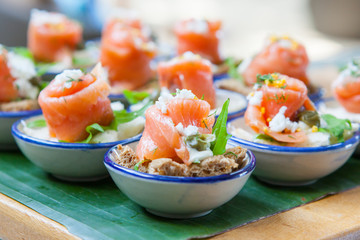 mini canapes