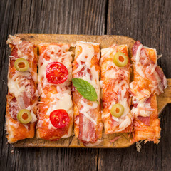 delicious homemade pizza